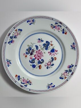 PUIFORCAT LIMOGES Dessert Plate / CHEN YANG / Rare Discontinued FRENCH PORCELAIN
